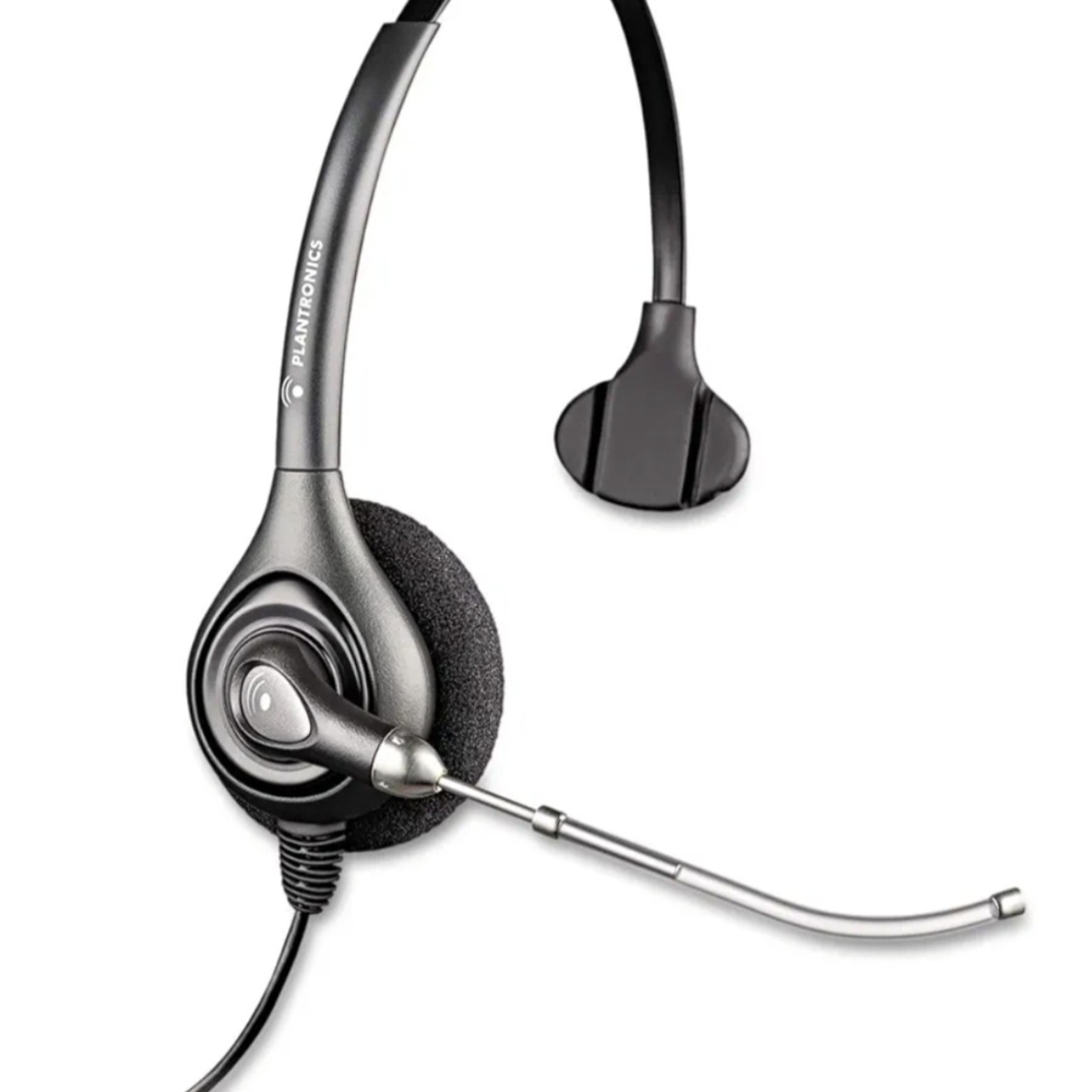 Plantronics Supraplus HW251 PLUS MONAURAL/VT Wired HEADSET